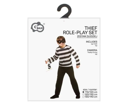 Zestaw dla dzieci Złodziej rozm. 110/120cm - Godan