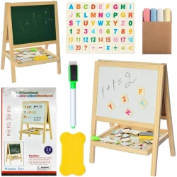 Tablica dwustronna drewniana - Trifox