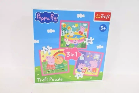 Puzzle 3w1 Peppa i przyjaciele TREFL
