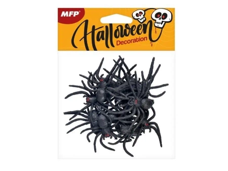 Pająk plastikowy 7cm 12szt - MFP