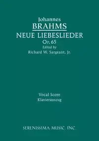 Neue Liebeslieder, Op.65 - Brahms Johannes