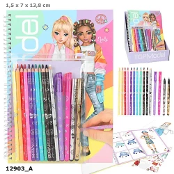 Zestaw kreatywny Dress Me Up z kredkami Top Model 12943A - DEPESCHE