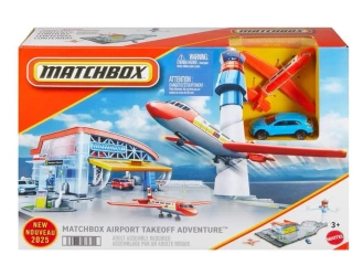 Matchbox Zestaw Lotnisko przygód - Mattel
