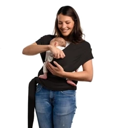Chusta do noszenia dziecka BOBA Wrap - czarny
