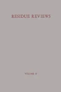 Residue Reviews/Rückstandsberichte - Francis A. Gunther