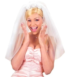 Welon Panny Młodej na opasce - Widmann