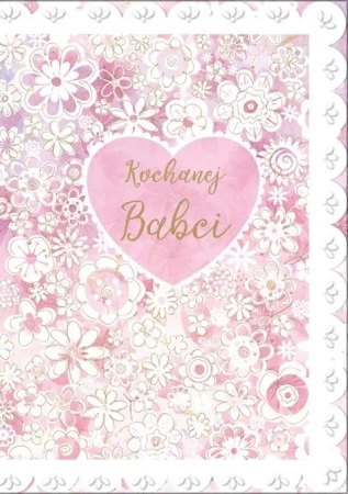 Karnet Babcia - Kukartka