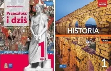 Pakiet: Historia 1. Podręcznik / Przeszłość i dziś 1. Część 1-2 Literatura, - praca zbiorowa