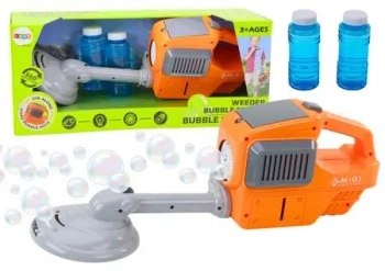 Podkaszarka do baniek mydlanych + 2 płyny - Leantoys