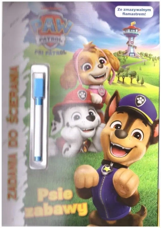 Psi Patrol. Zadania do ścierania - praca zbiorowa