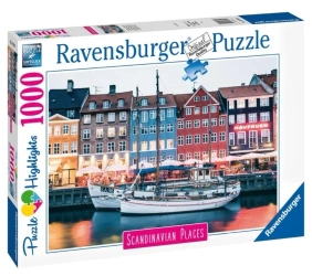 Puzzle 1000 Skandynawskie miasto - Ravensburger
