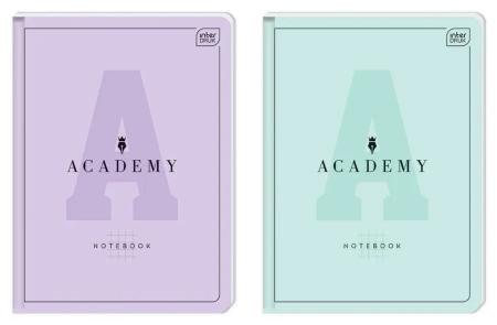 Zeszyt A4 96 kartek Linia Academy Pastel Interdruk