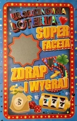 Karnet Urodziny męskie - YEKU
