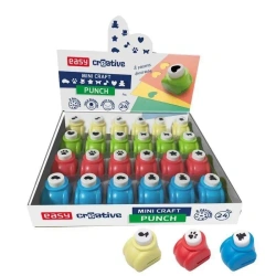 Mini dziurkacz wzorki (24szt) EASY - Easy Stationery