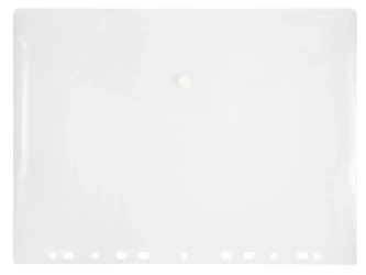 Teczka PP A4 z europerforacją bezbarwna PENMATE