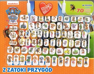 Psi Patrol. Kocham naklejać cz. 4 Dzielna ekipa z zatokiprzygód - opracowanie zbiorowe