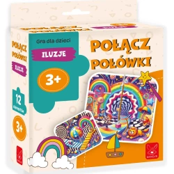 Połącz połówki Iluzje 3+ - Kangur