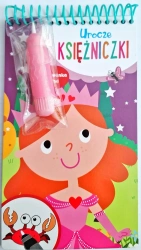 Urocze księżniczki. Kolorowanka wodna - praca zbiorowa