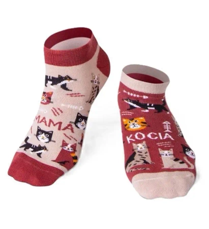 Skarpety stopki Kocia mama 39-42 - Nadwyraz