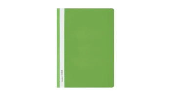 Skoroszyt twardy PVC jasnozielony (10szt) - Biurfol