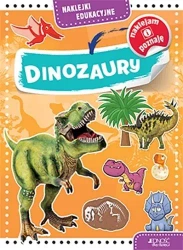 Naklejki edukacyjne. Dinozaury - praca zbiorowa