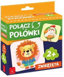 Połącz połówki Zwierzęta - Kangur