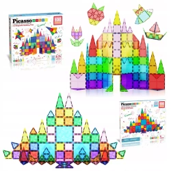 Klocki magnetyczne PicassoTiles Klocki magnetyczne 100