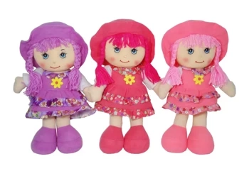 Lalka Dorotka szmacianka 36 cm śpiewa i mówi po polsku - SWEDE