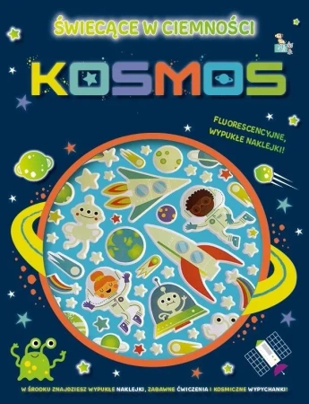 Kosmos - 100 wypukłych naklejek - praca zbiorowa