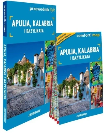 Apulia, Kalabria.. light: przewodnik + mapa w.2025 - Tomasz Duda