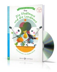 LN Die Stadtmaus und die Landmaus książka + audio online A1 - Ezop
