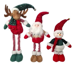 Maskotka świąteczna na teleskopowych nogach - SWEDE