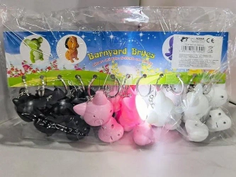 Brelok kotek ze światłem MIX (12szt) - ADAR