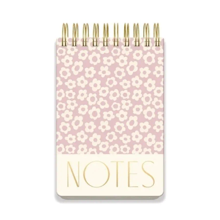 Notatnik duży Lilac Groovy Floral - Designworks Ink