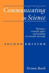 Communicating in Science - Vernon Booth