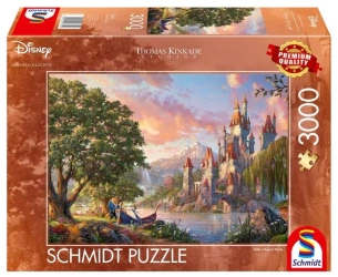 Puzzle 3000 Piękna i Bestia - Schmidt