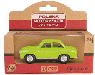 Kolekcja PRL Syrena 104 zielona - Daffi