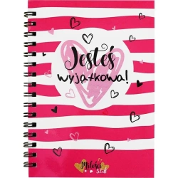 Notes na sprężynie Jesteś wyjątkowa! - Be-Happy Gifts