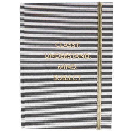 Notes z gumką. Classic. A5 80 kartek - Starpak