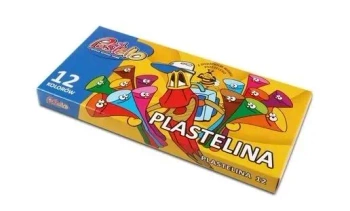 Plastelina 12 kolorów - Alfa Pastello