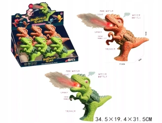 PISTOLET BAŃKI MYDLANE DINOZAUR