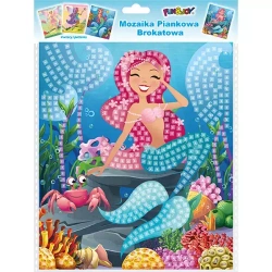 Mozaika samoprzylepna - syrenka