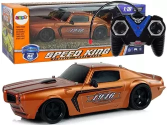 Auto Sportowe R/C 1:18 brązowe Champion - Leantoys