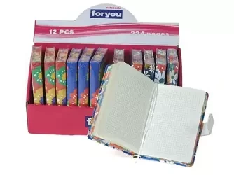 Notes w kratkę 14.5x10,5cm (12szt) - ADAR