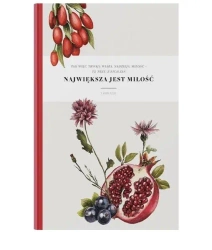 Notatnik Lux - Tak więc trwają - Granat - Szaron