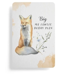 Magnes na lodówkę - Bóg ma zawsze dobry plan - Szaron