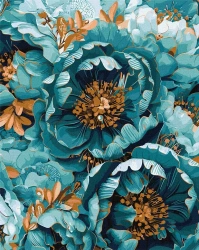 Malowanie po numerach - Kwitnąca harmonia 40x50cm - Ideyka