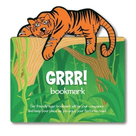Zwierzęca zakładka do książki - Grrr! - Tygrys - IF