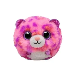 Beanie Balls Topaz - różowy lampart 10cm - TY