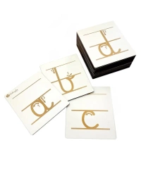 Alfabet do nauki pisania - małe litery - Colorado